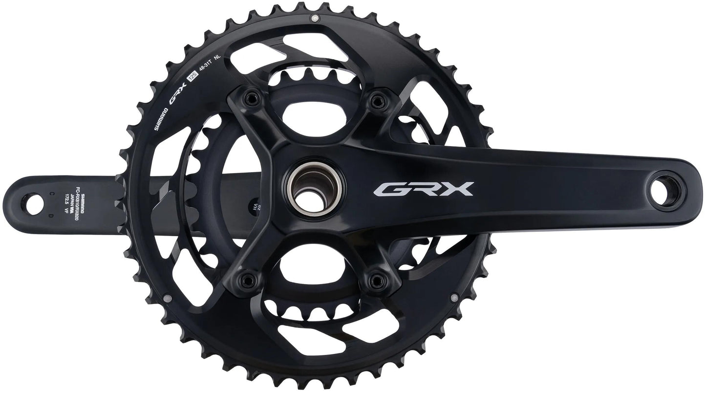 SHIMANO kettenradgarnitur grx fc-rx820 shim.krg grx fcrx820 48 31 172.5 sw 12f ht2