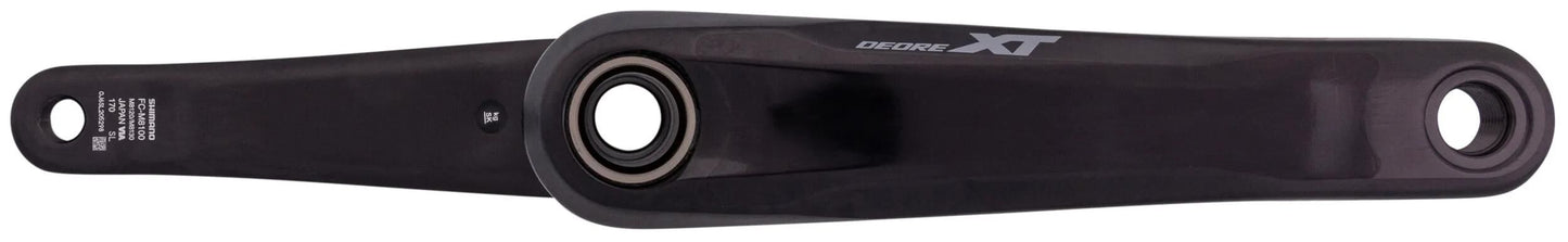 SHIMANO kurbelsatz deore xt fc-m8100 crank arm set shim. fc-m8100 170mm