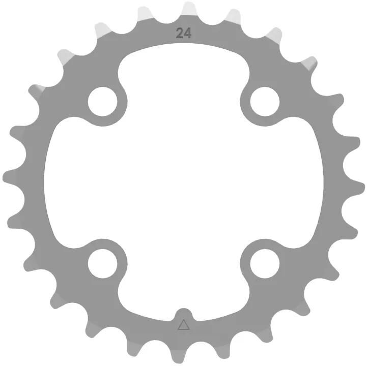 CONTEC kettenblatt c.drive ct chain ring c.drive 24t 64mm silver