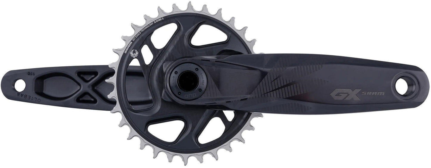 SRAM kettenradgarnitur gx eagle crankset gx eagle 32t 170mm