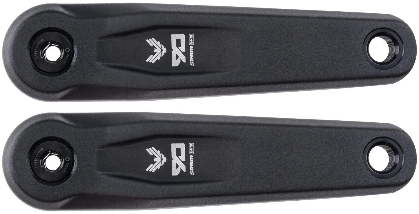 SRAM kurbelsatz eagle 90 transmission eagle 90 crank set isis brose 165 mm black