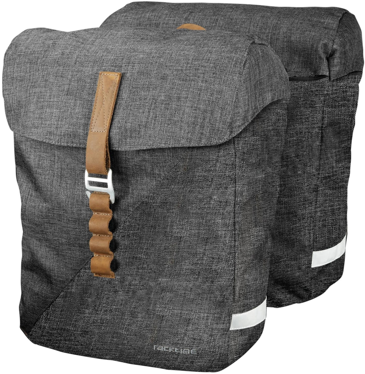 Racktime doppeltasche heda double bag heda dust grey