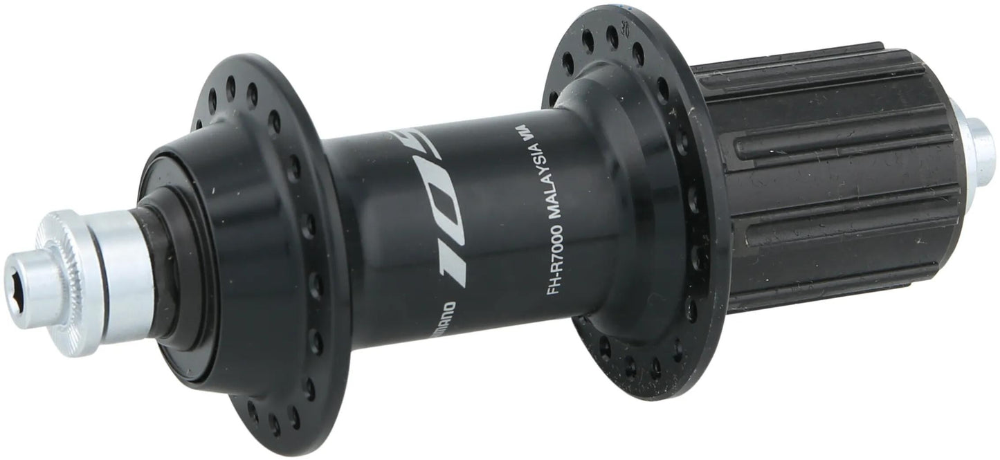 SHIMANO hinterradnabe 105 fh-r7000 shim.hub 105 r7000 hr 32l 11f sw ss 168mm