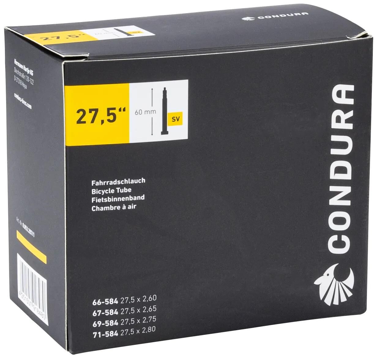 CONDURA schlauch tube 27,5 sv60 66 71-584
