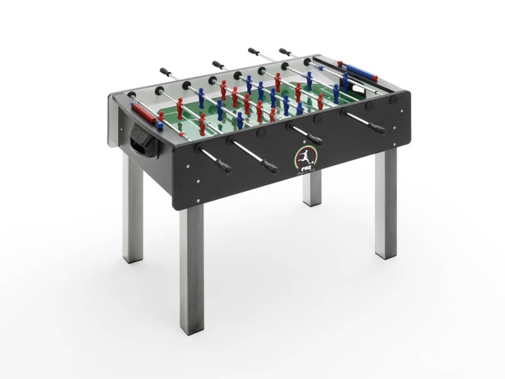 Showroom Voetbaltafel fas match telescoopstangen