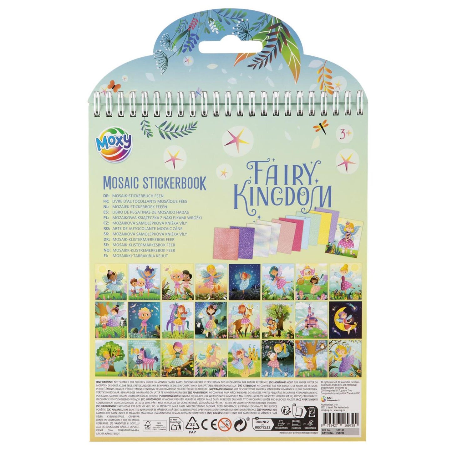 Moxy Luxury mosaic stickerboek fairies