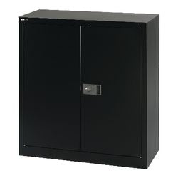 Draaideurkast laag RS pro legbord dubbelslot zwart