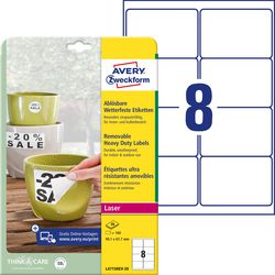 Avery etiketten weerbestendig nbsp;