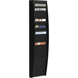Documentpaneel Paperflow 25 vakken zwart