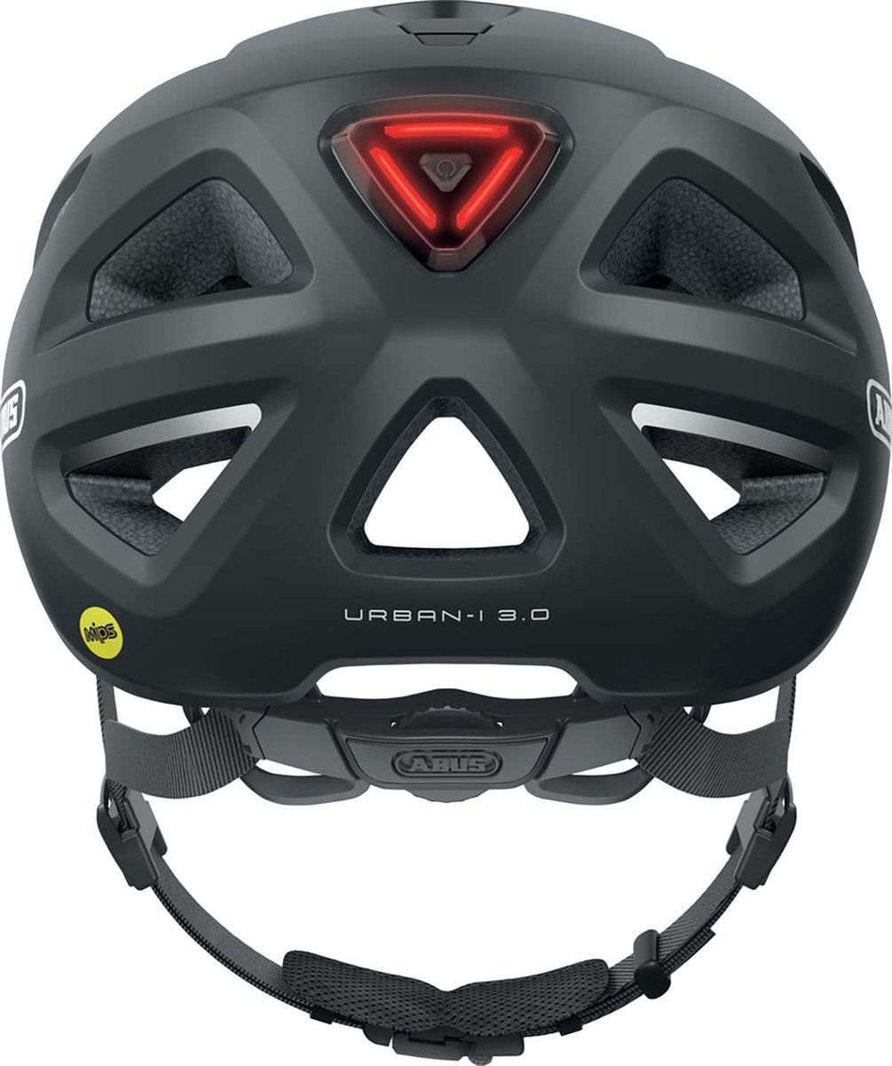 ABUS urban-i 3.0 mips - fietshelm velvet black s (51 - 55 cm)