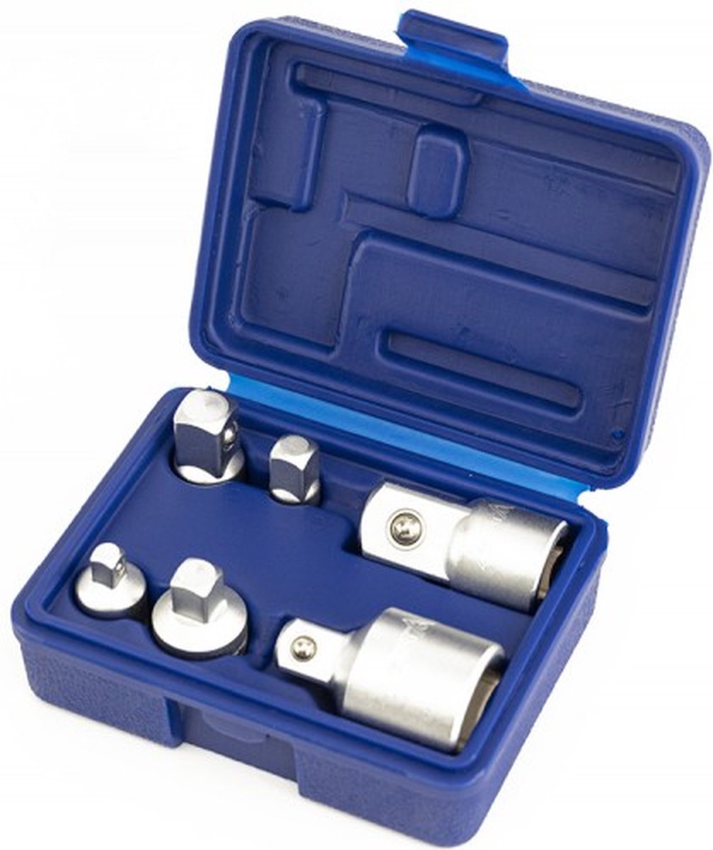 ASTA SATRA Verloopdop set 6 delig adapterset - verloop adapter set - verloopstuk asta - verloopadapter