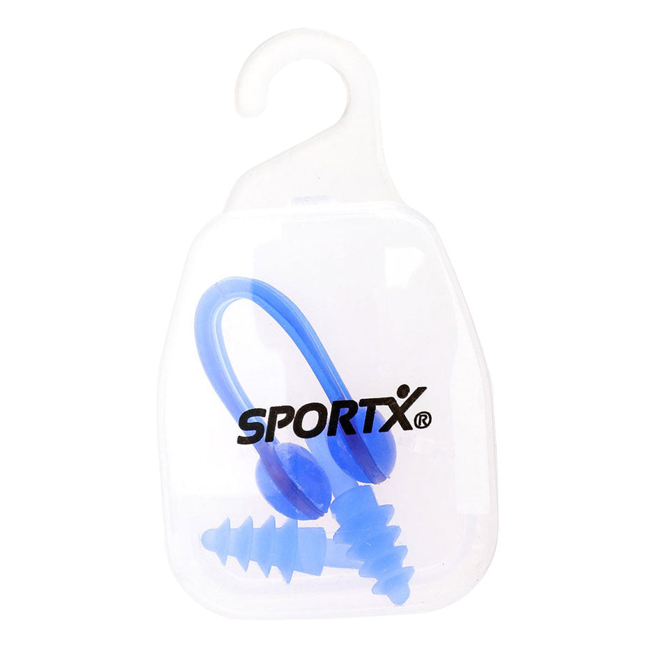 SportX neusclip en oordopjes junior