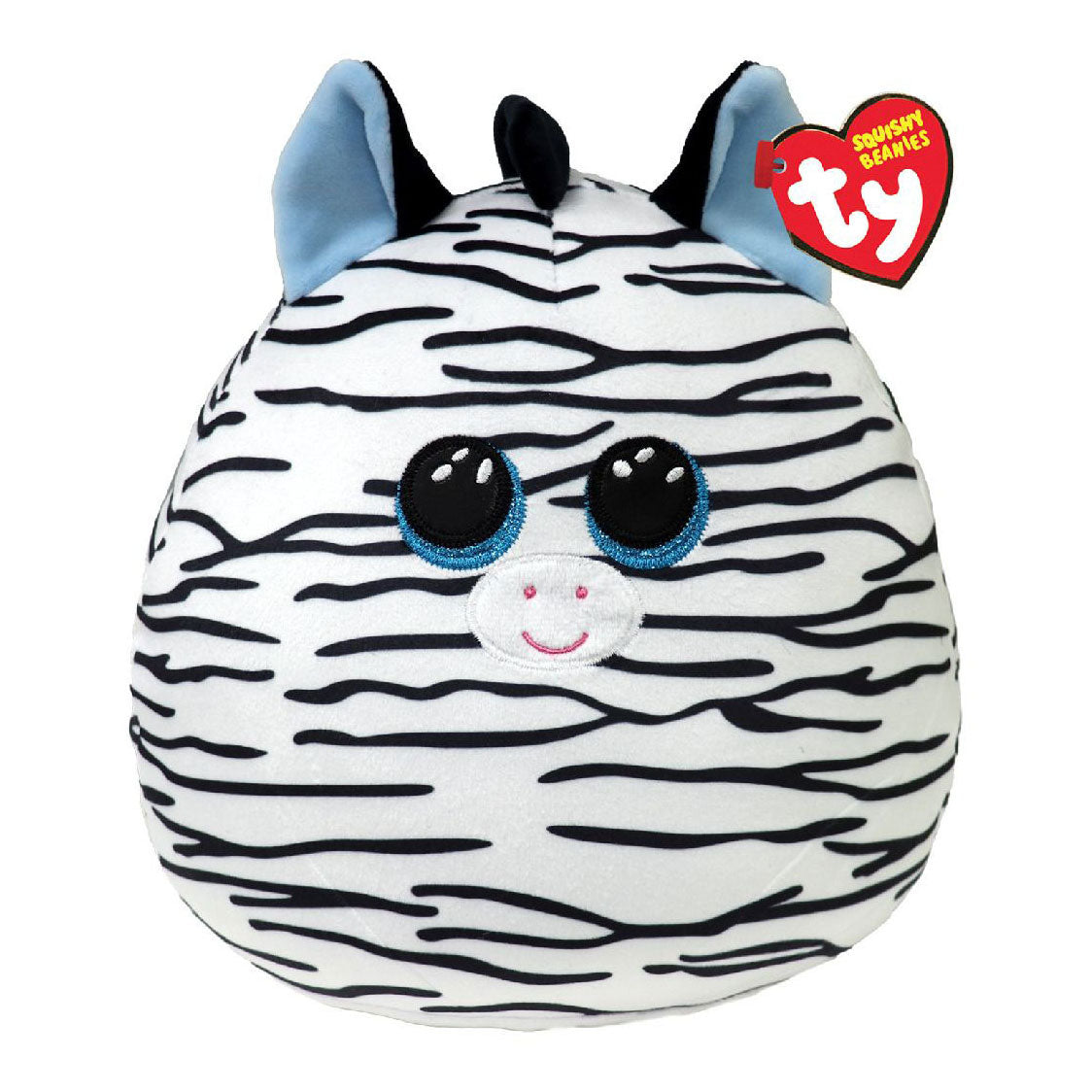Ty squish a boo xander zebra, 31cm