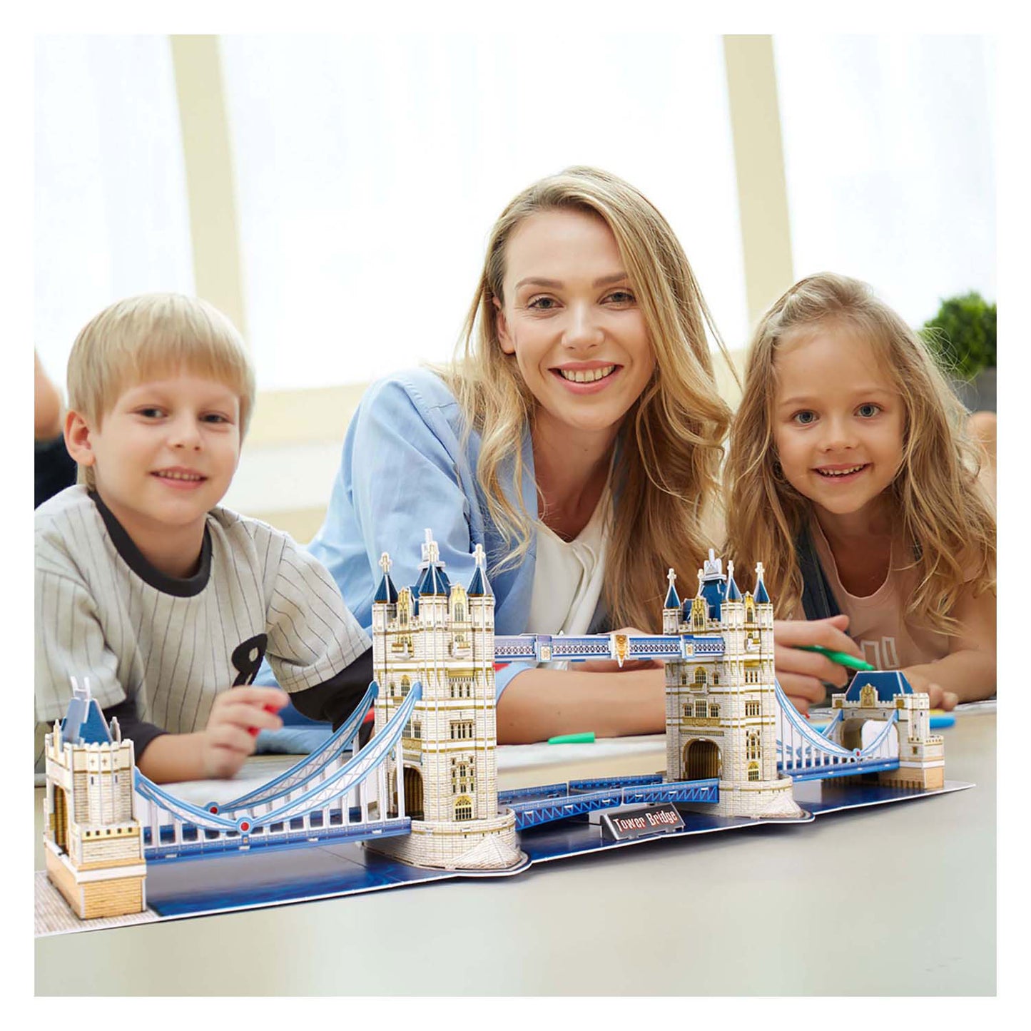 Cubic Fun 3d puzzel national geographic tower bridge