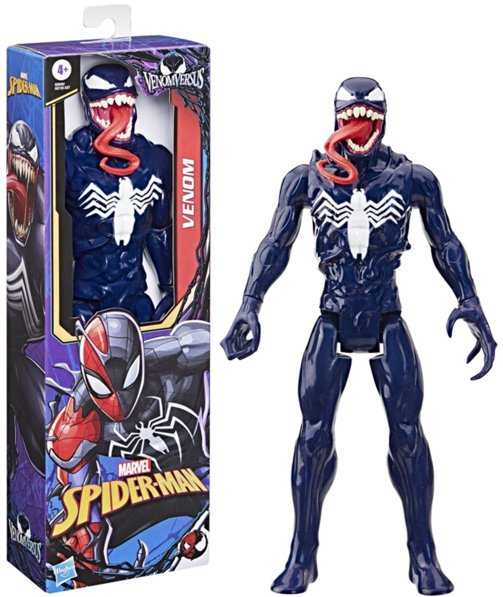 Marvel spider-man venomversus titan hero series venom, 4 jaar, meerkleurig