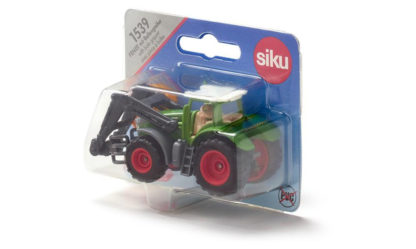 Siku 1539 fendt met balengrijper 9,3cm