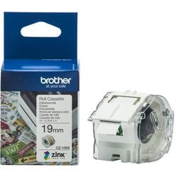 Labeltape Brother CZ1003 Speciaal Formaat Wit