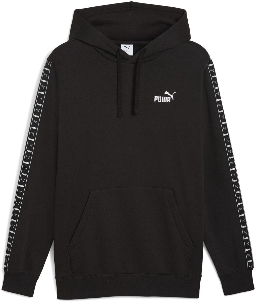 PUMA ess tape hoodie fl heren trui - black