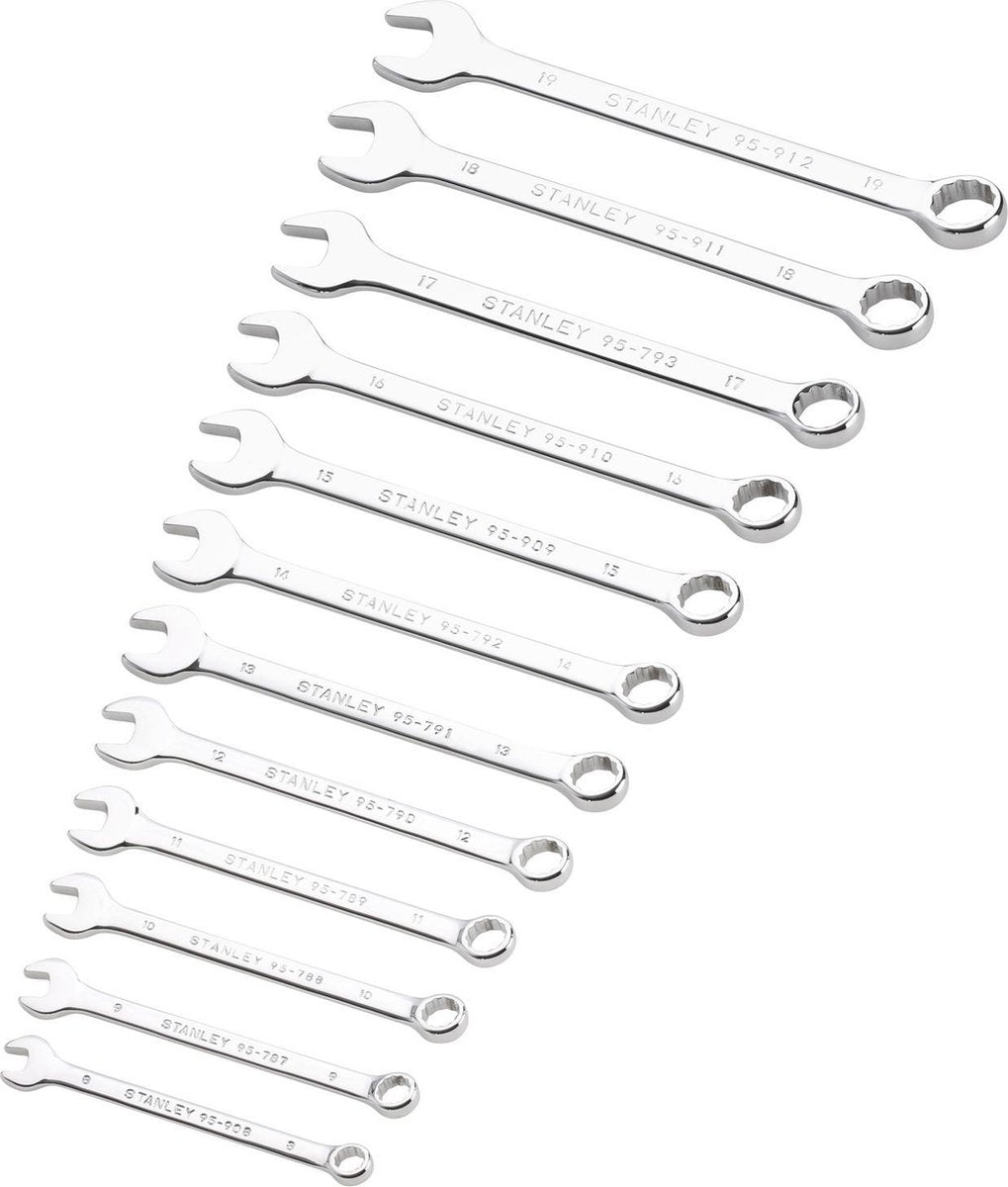 STANLEY ringsteeksleutelset 12 delig - stmt82843-0