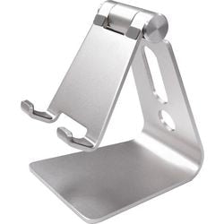 Mobieletelefoonhouder Helit The Lite Stand zilver