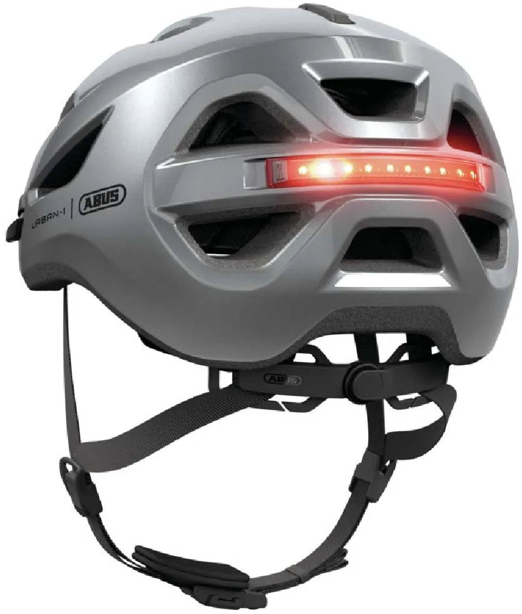 ABUS helm urban-i 4.0 graphite silver l 57-61cm