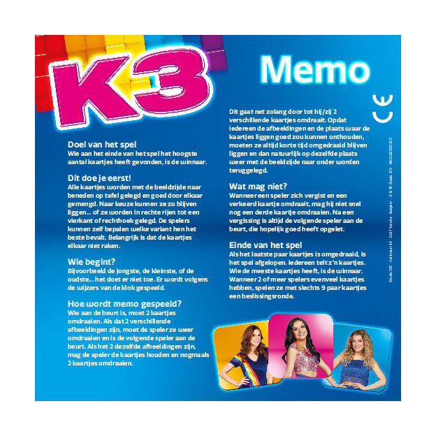 Studio 100 K3 memo