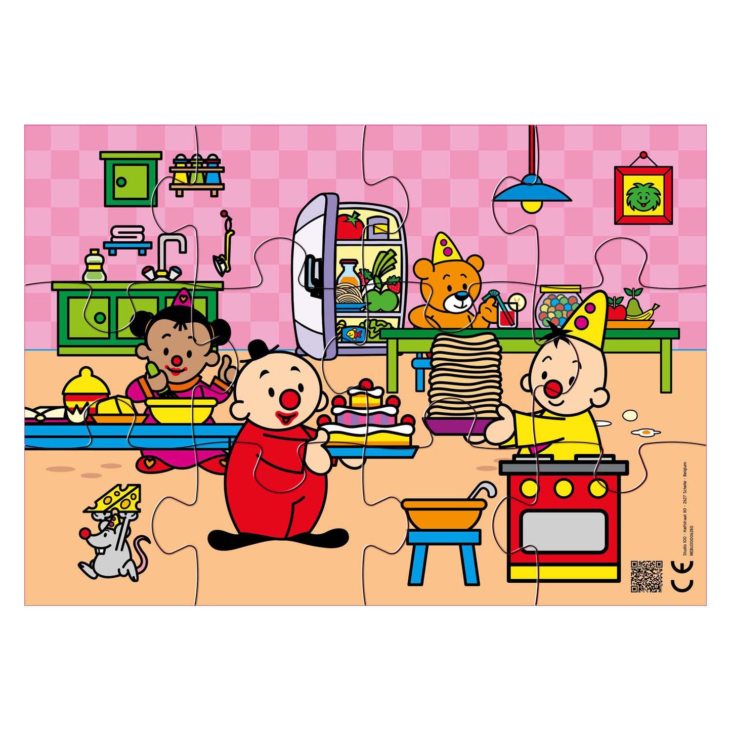 Studio 100 Bumba puzzel njam njam - 12st.