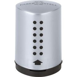 Puntenslijper Faber-Castell zilver