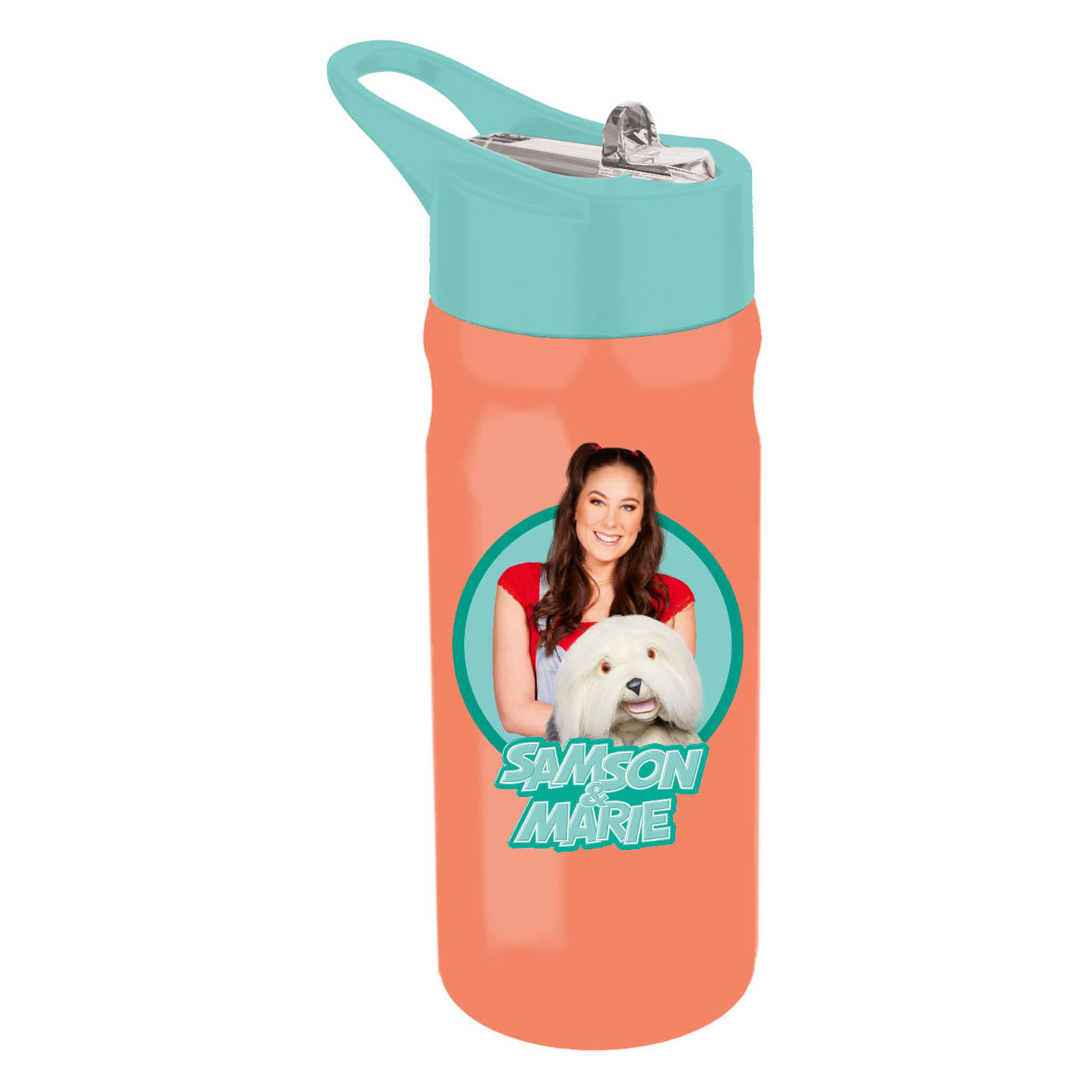 Studio 100 Samson marie drinkfles koraal - 500ml