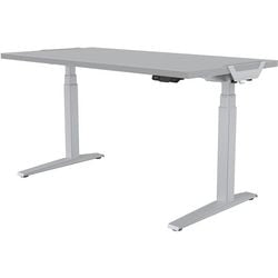 Zit- sta bureau Fellowes Levado grijs