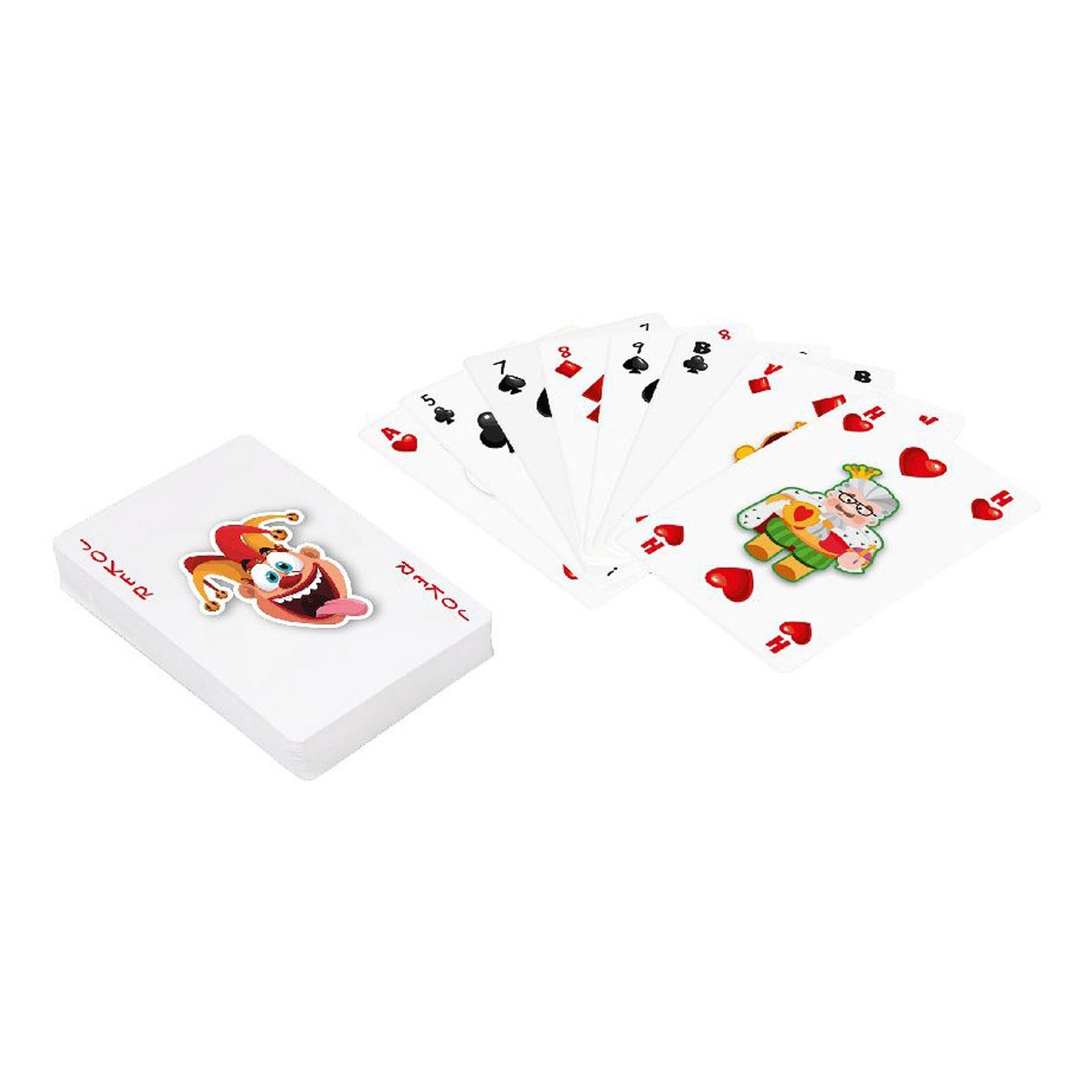 Clown Games kids 50 kaart dobbel spellen