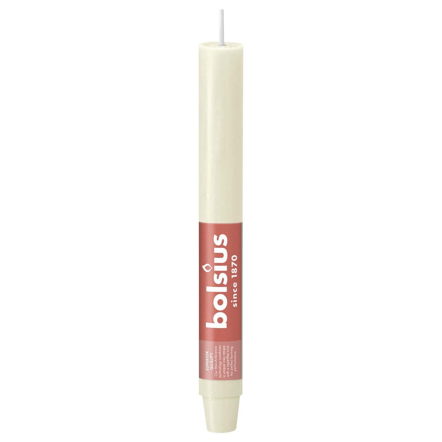 Bolsius tafelkaars xl 230 30 parel