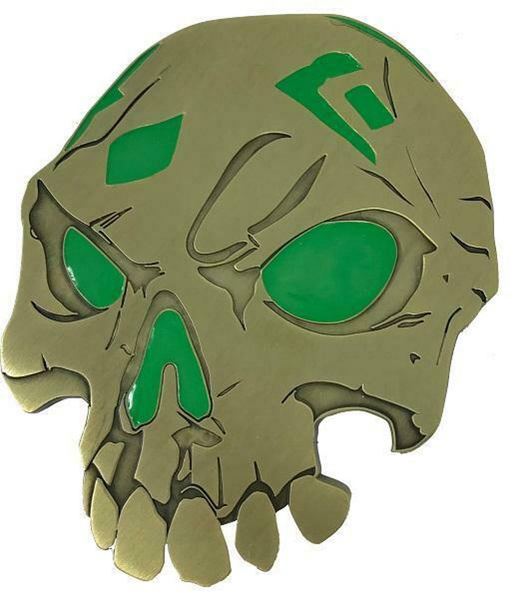 Merkloos Sans Marque Sea of thieves - bounty skull premium - bottle opener