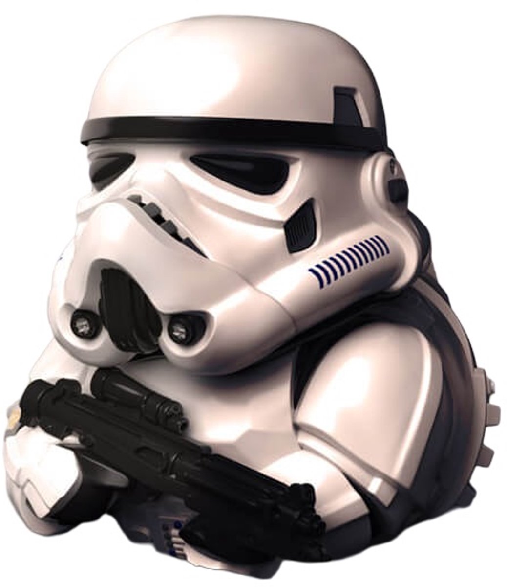 Star Wars stormtrooper tubbz (boxed edition) unisex decoratieve artikelen - wit zwart - standard