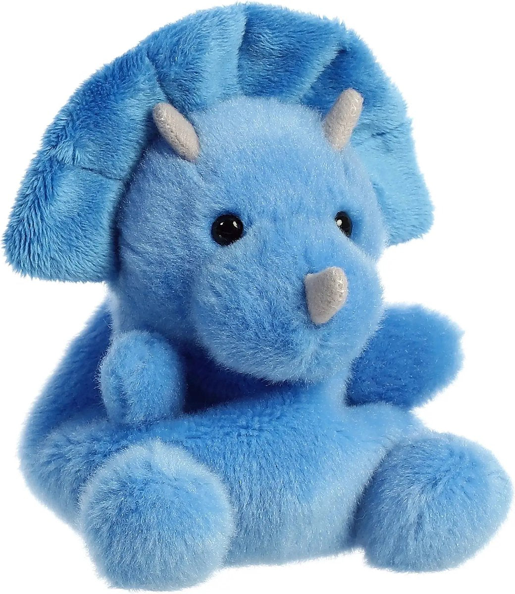 Palm Pals - knuffel - tank triceratops