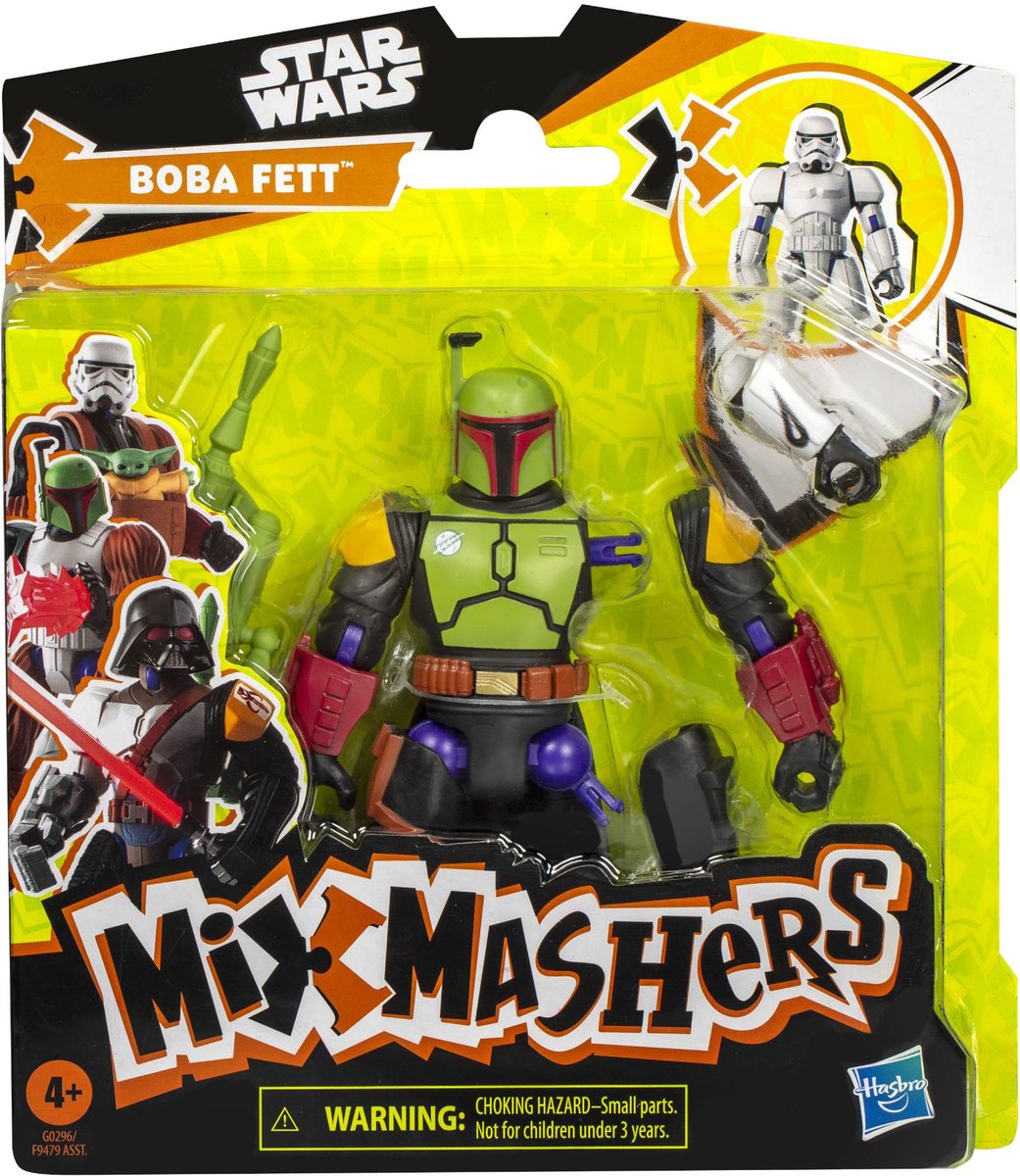 Star Wars Hasbro figuur boba fett - mixmashers speelgoedfiguur.