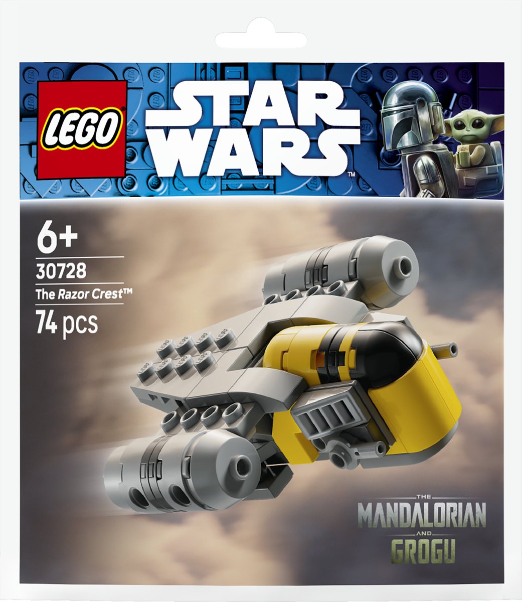 LEGO star wars de razor crest minimodel polybag - 30728 - - onesize