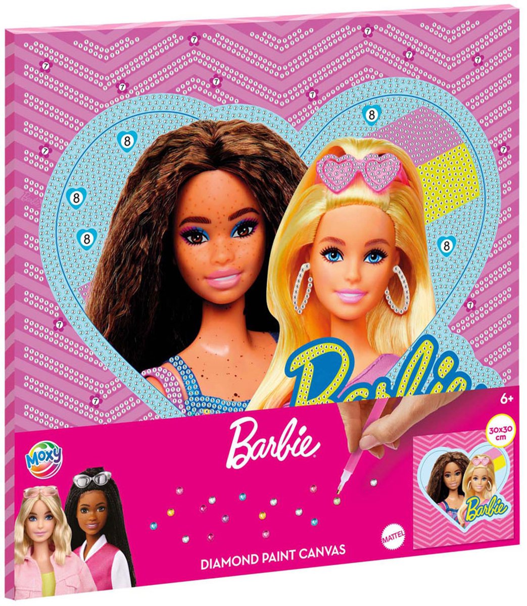 MOXY Diamond painting canvas barbie