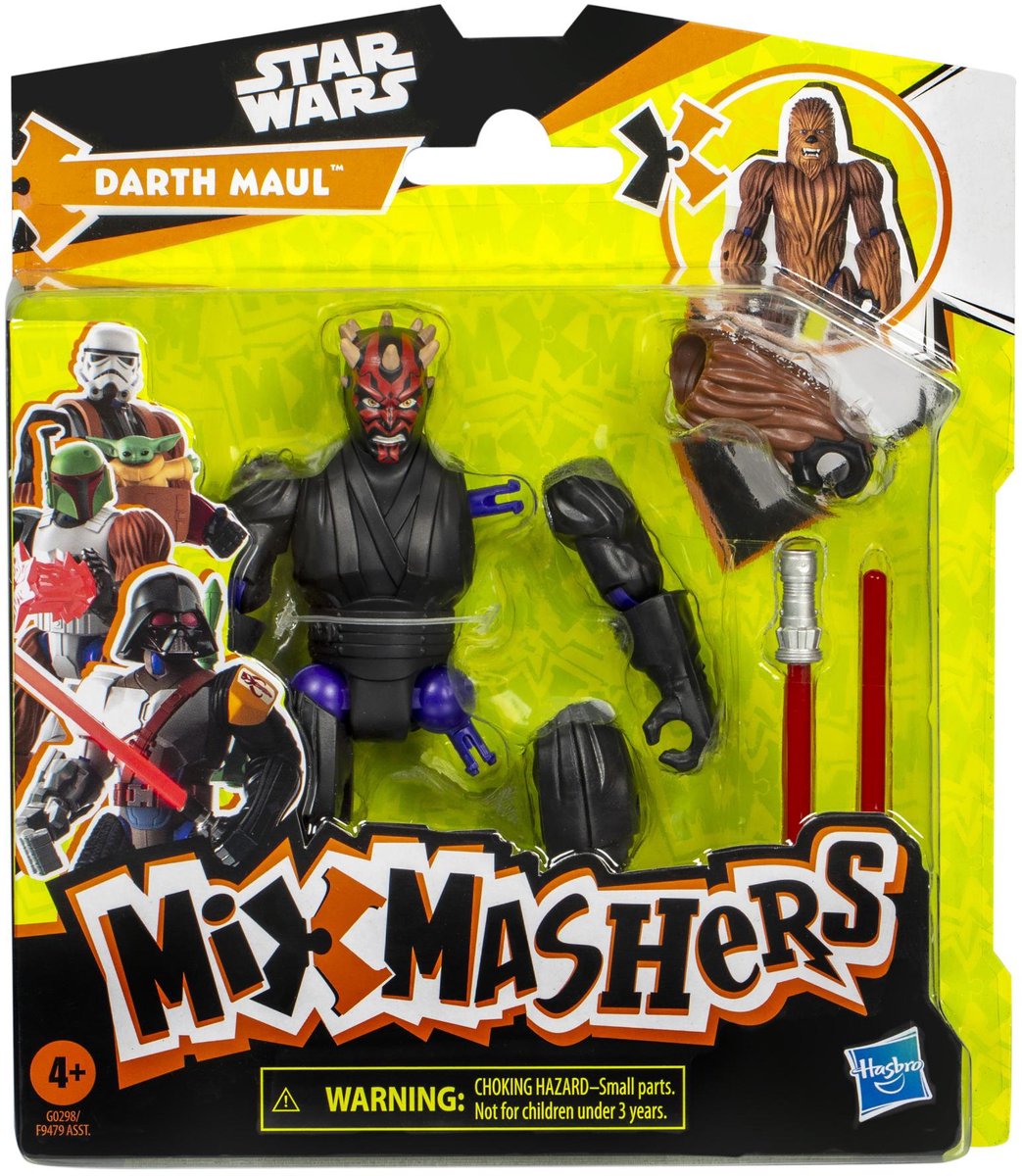 Star Wars Mixmashers figuur darth maul.