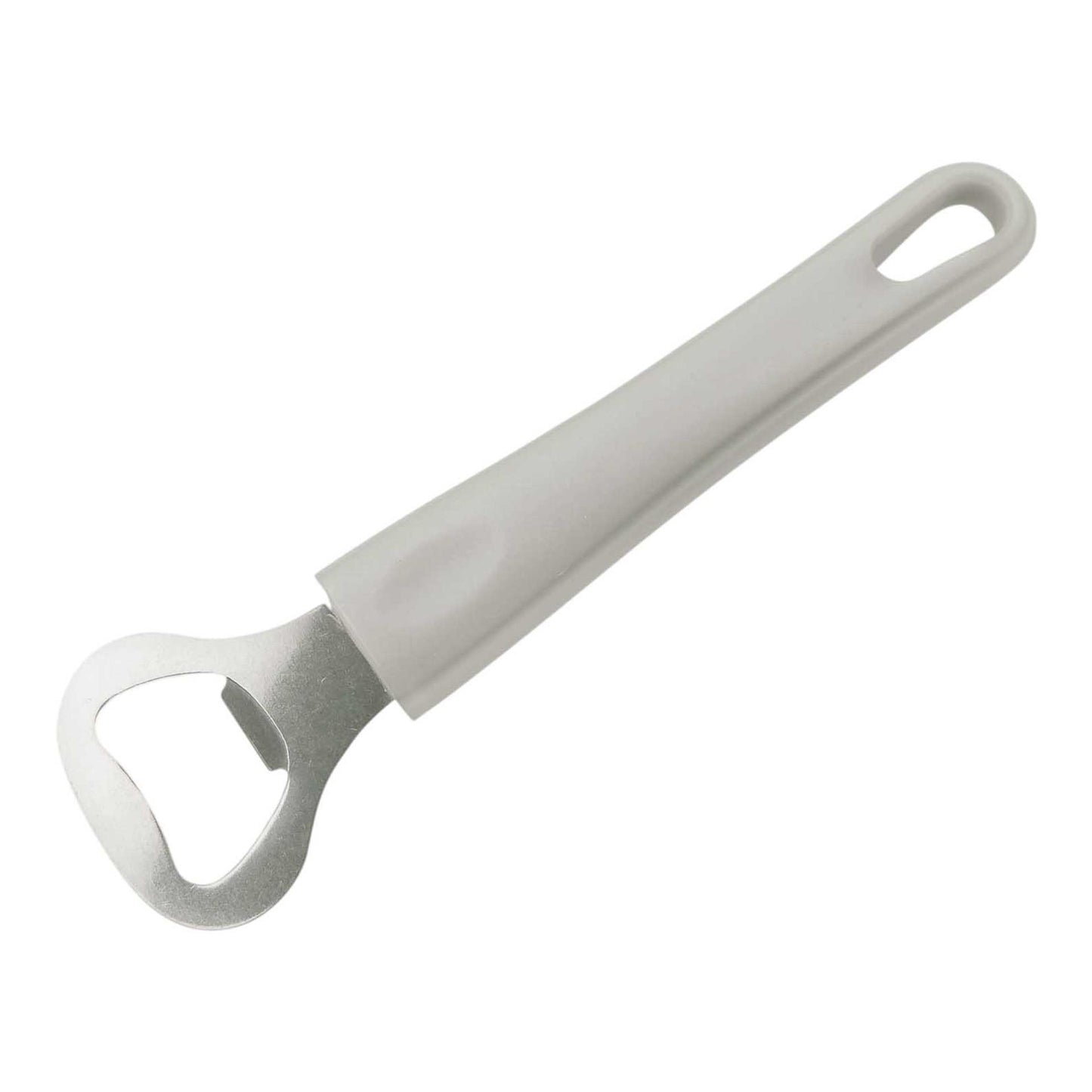 ARO Houseware Flesopener rvs met wit kunststof heft