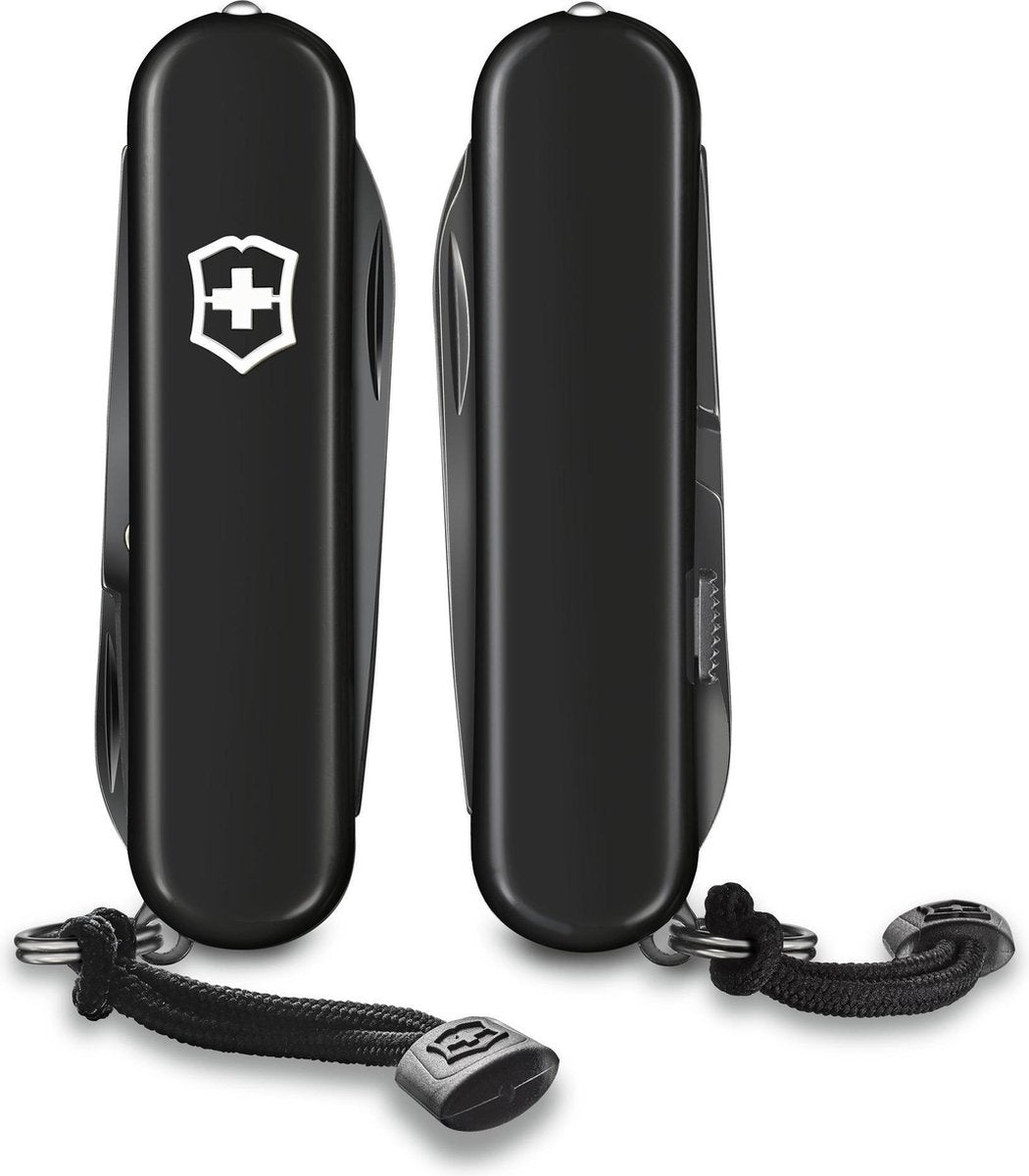 Victorinox signature lite onyx black - zwitsers zakmes - 8 functies - cellidor - giftbox