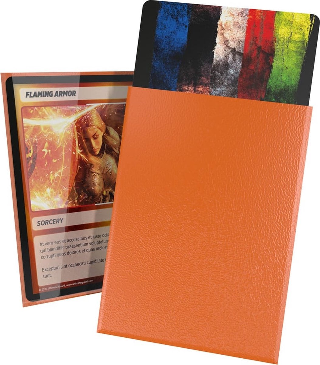Ultimate Guard cortex sleeves standard size (100) - orange