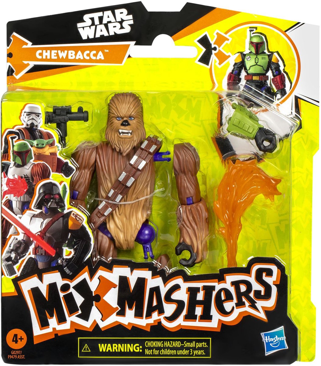 Star Wars Hasbro figuur chewbacca - mixmashers speelgoedfiguur.