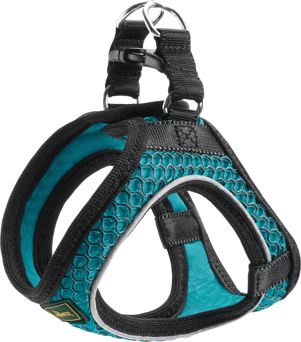 Hunter Hondentuigje hilo-comfort turkoois maat xxs (26-30 cm)