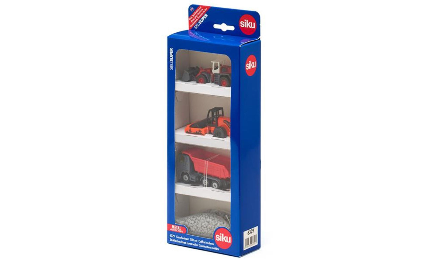 Siku 6329 geschenkset wegwerkers 4-delig