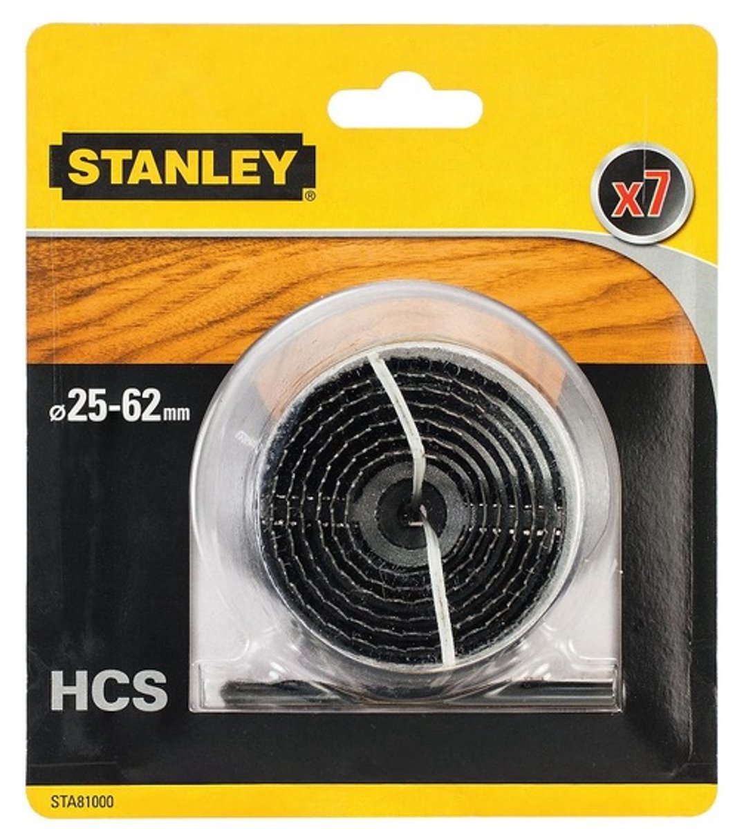 STANLEY sta81005-xj - gatenzaagset - houtbewerking - 25-62mm - hcs staal