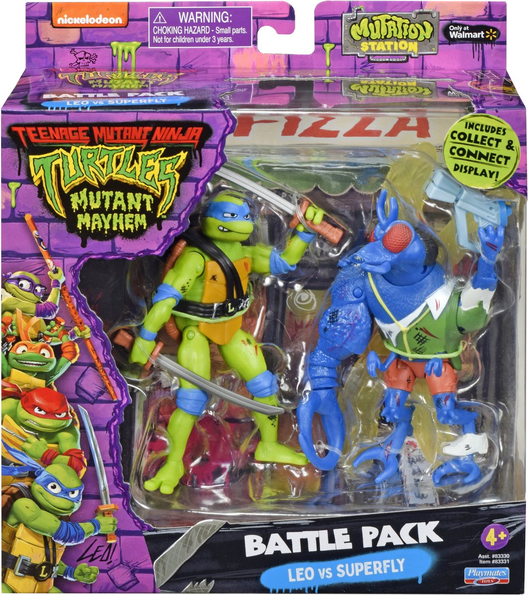 Teenage Mutant Ninja Turtles - leonardo vs. superfly