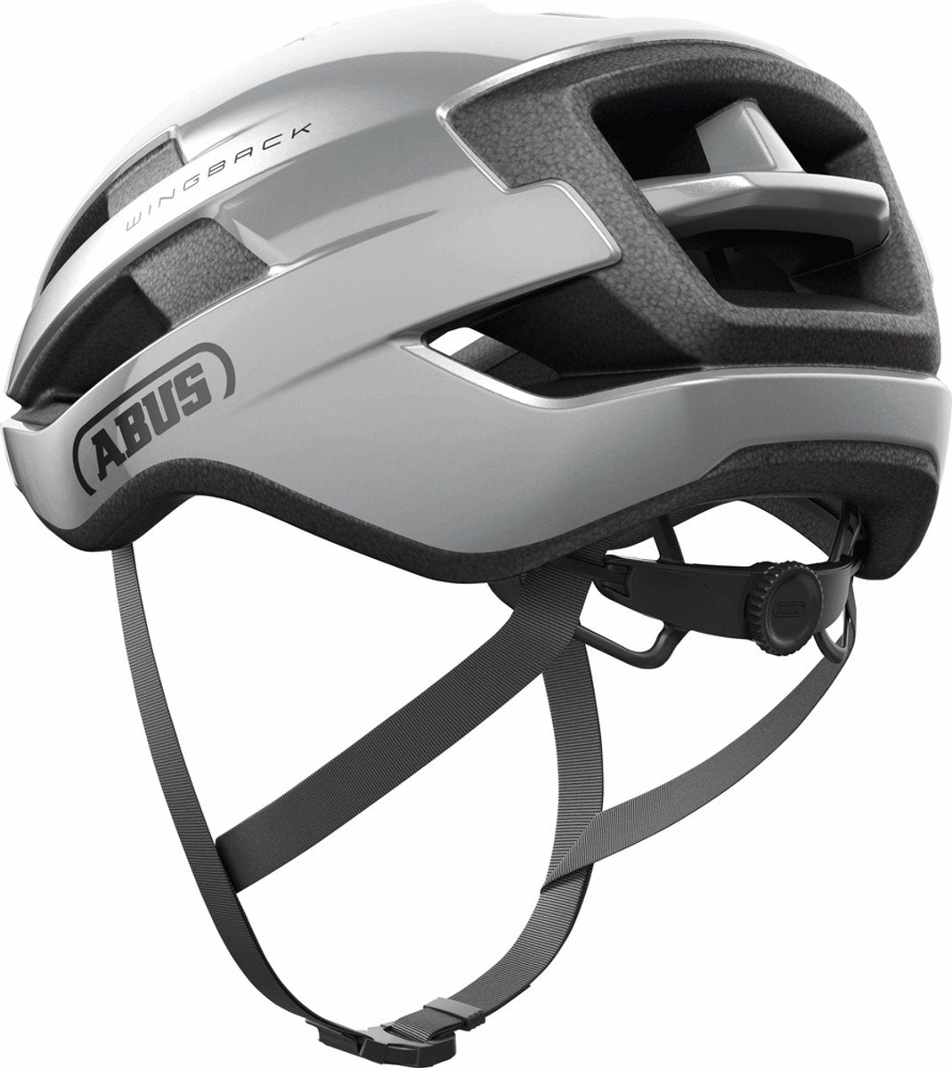 ABUS helm wingback gleam silver m 54-58cm