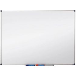 Whiteboard Office Marshal gelakt staal wit