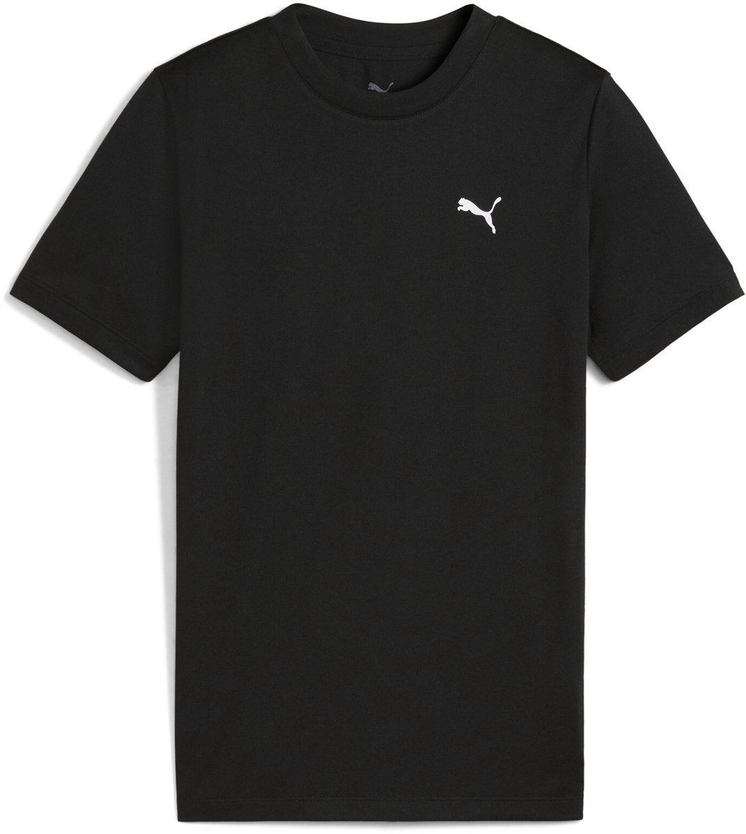 PUMA tad ess tee b jongens sportshirt - black